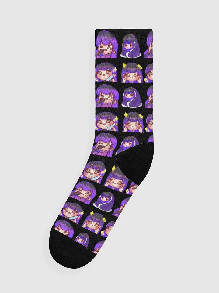 Miiko Emote Crew Socks product image (1)