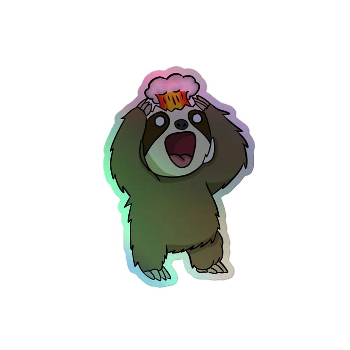 Holographic Sticker Sheet - Mind Blown product image (2)