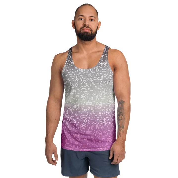 Asexual Tank 🖤🩶🤍💜 product image (1)