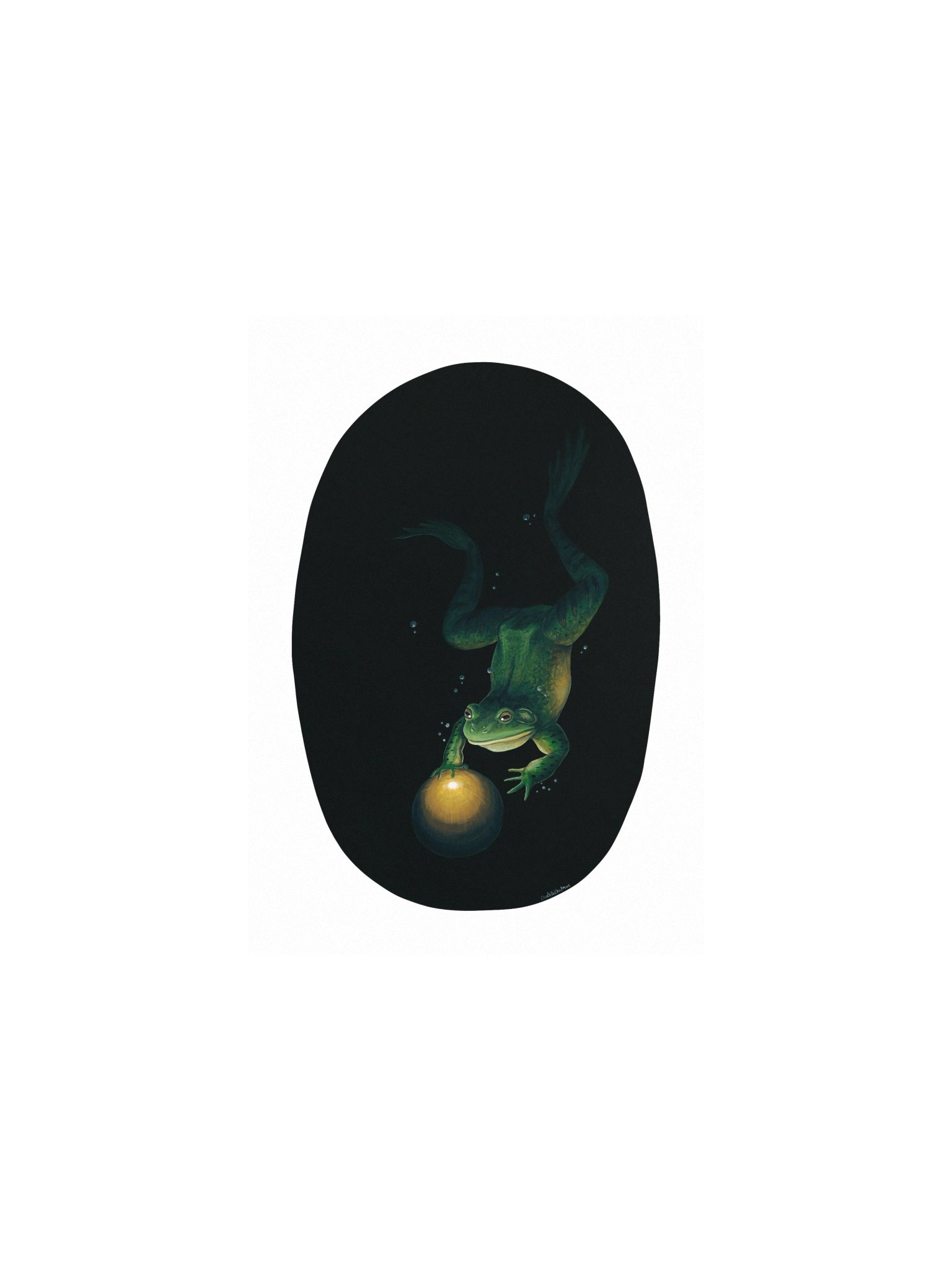 Frog Prince - Art Print product image (6)