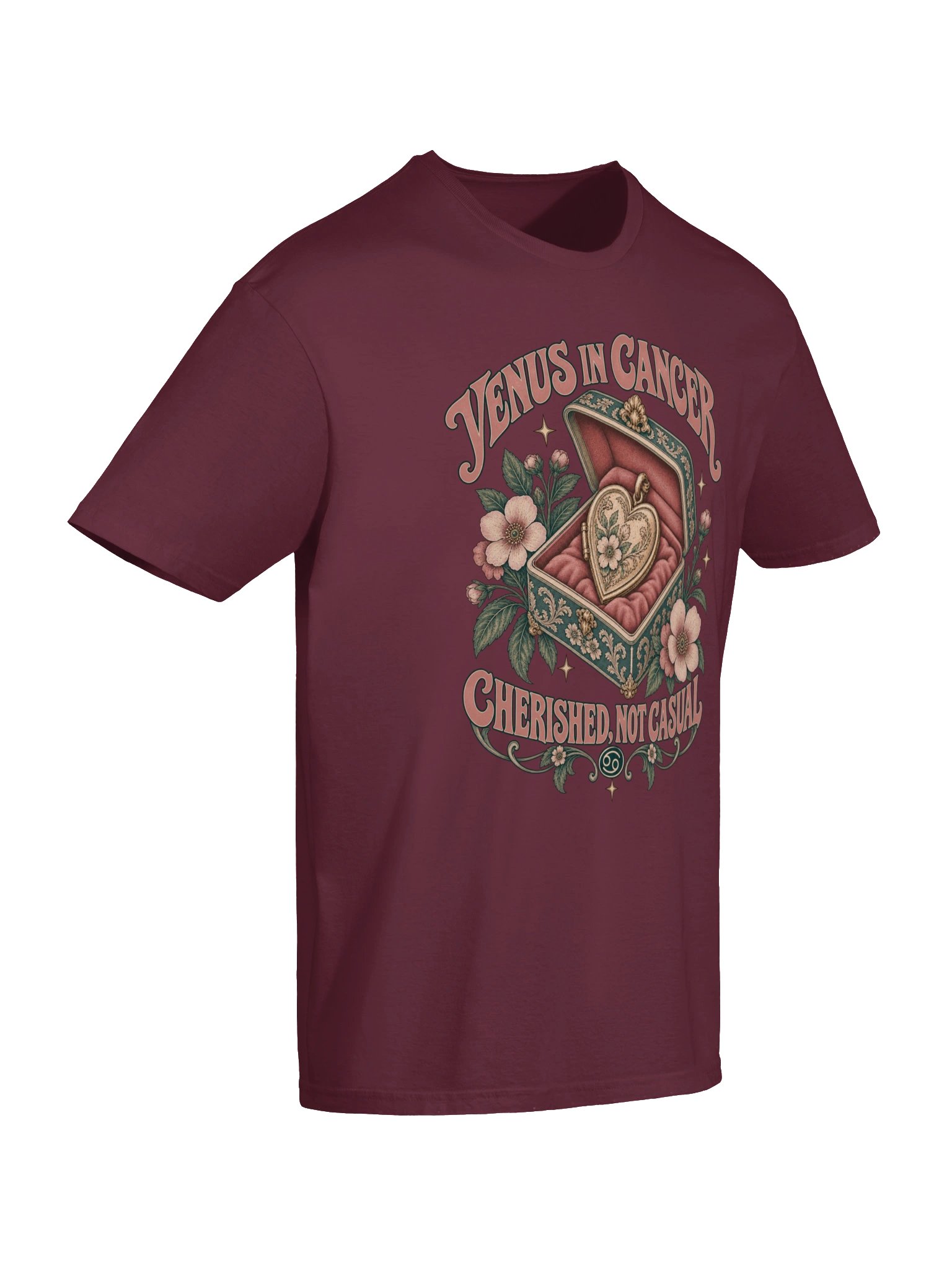 Venus in Cancer Cherished, Not Casual Tee product image (6)