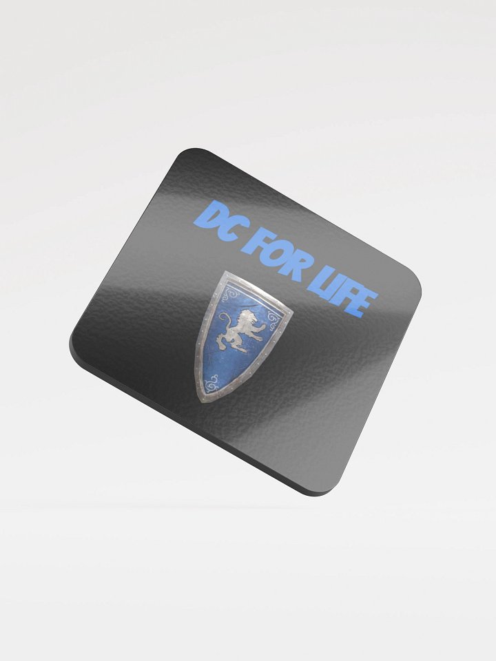 Lion Crest Glossed Coaster product image (1)
