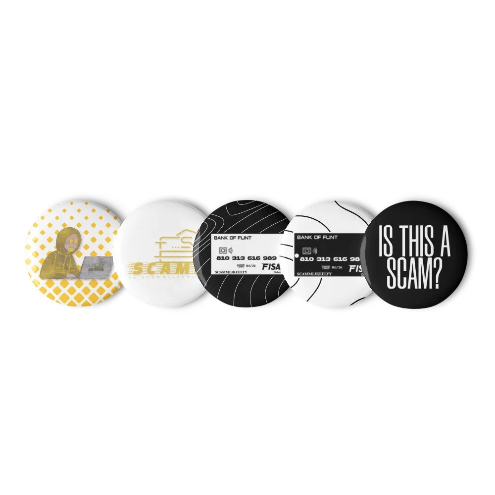 SCAMS BRAND BUTTONS product image (4)