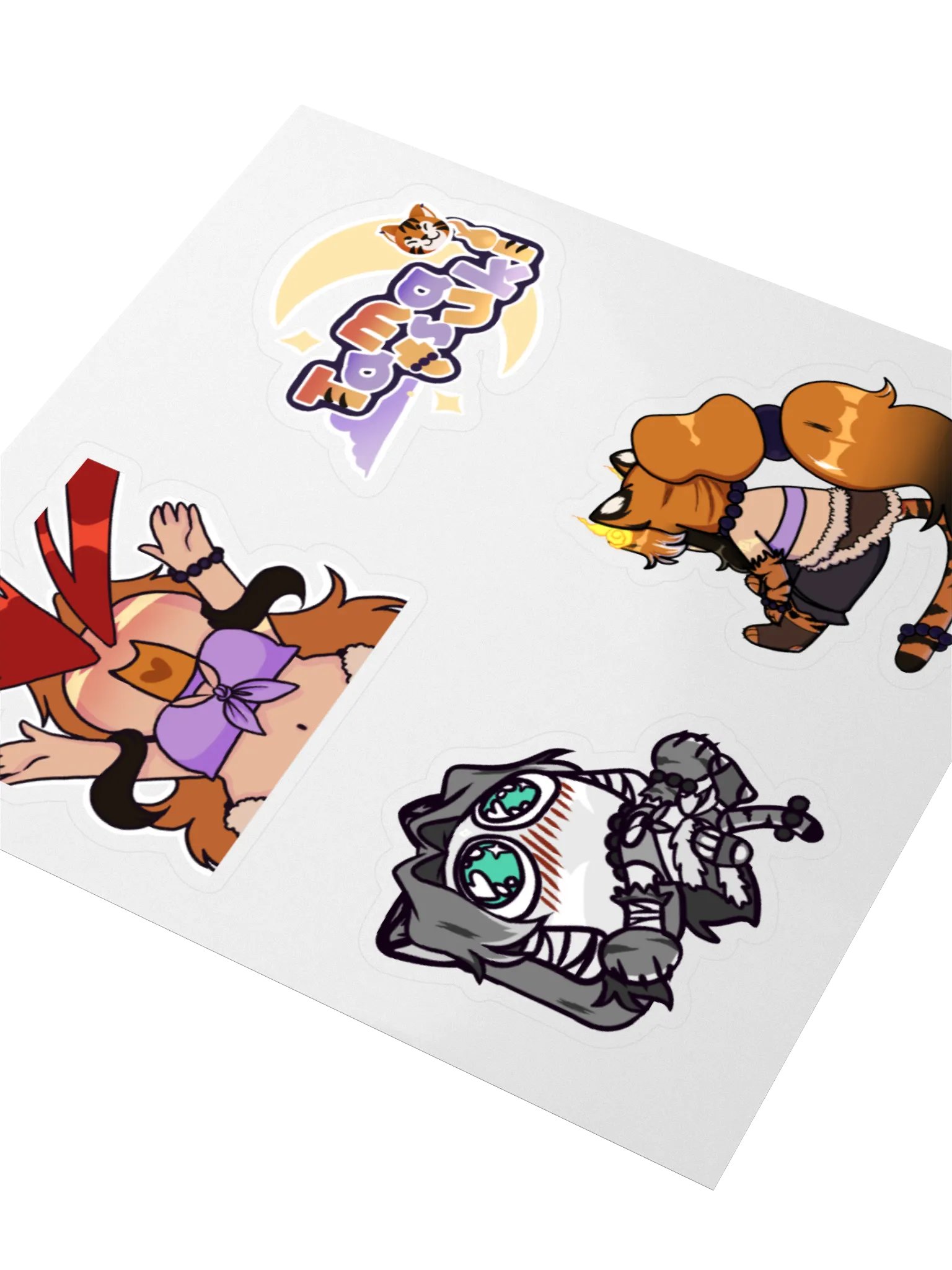 Chibi + Logo Sticker Sheet product image (7)