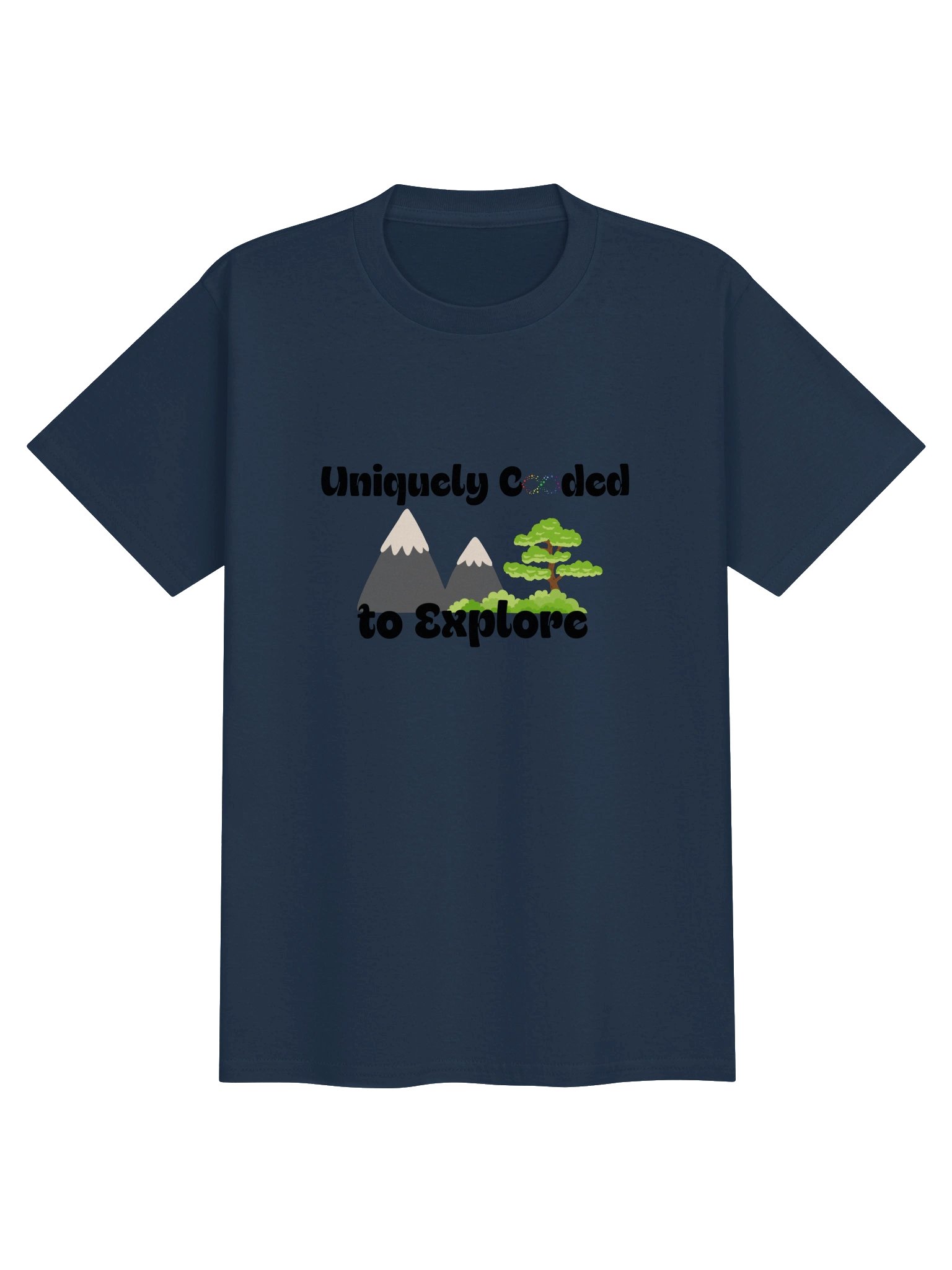 Autism Awareness Mountain Scene Youth Tee product image (3)