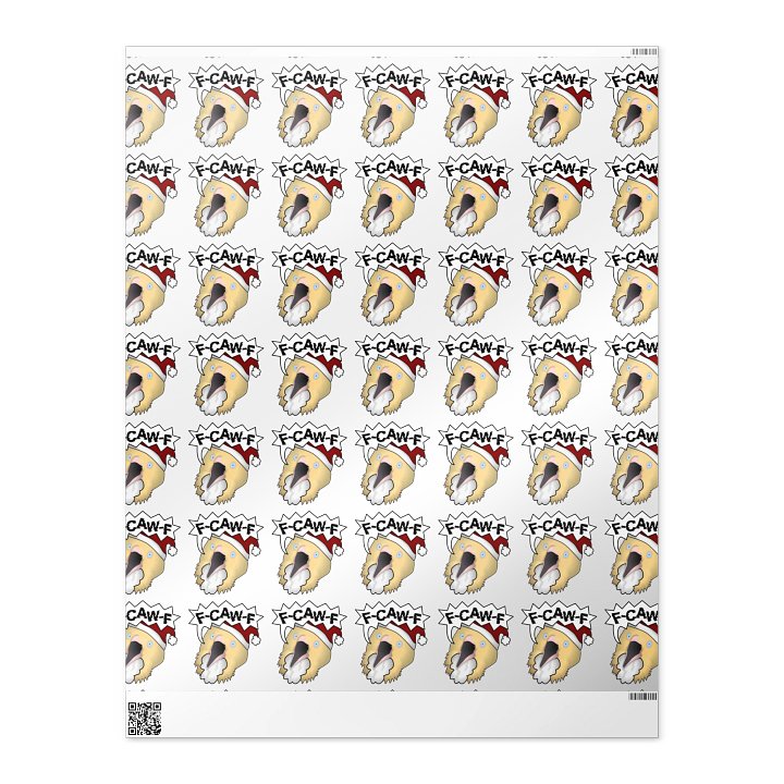 Festive F-Caw-F Ken Wrapping Paper product image (2)