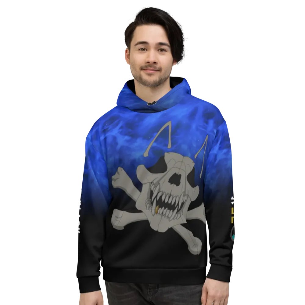 Mongrel Squad Straight Outta Klescher Blue/Black Hoodie product image (2)