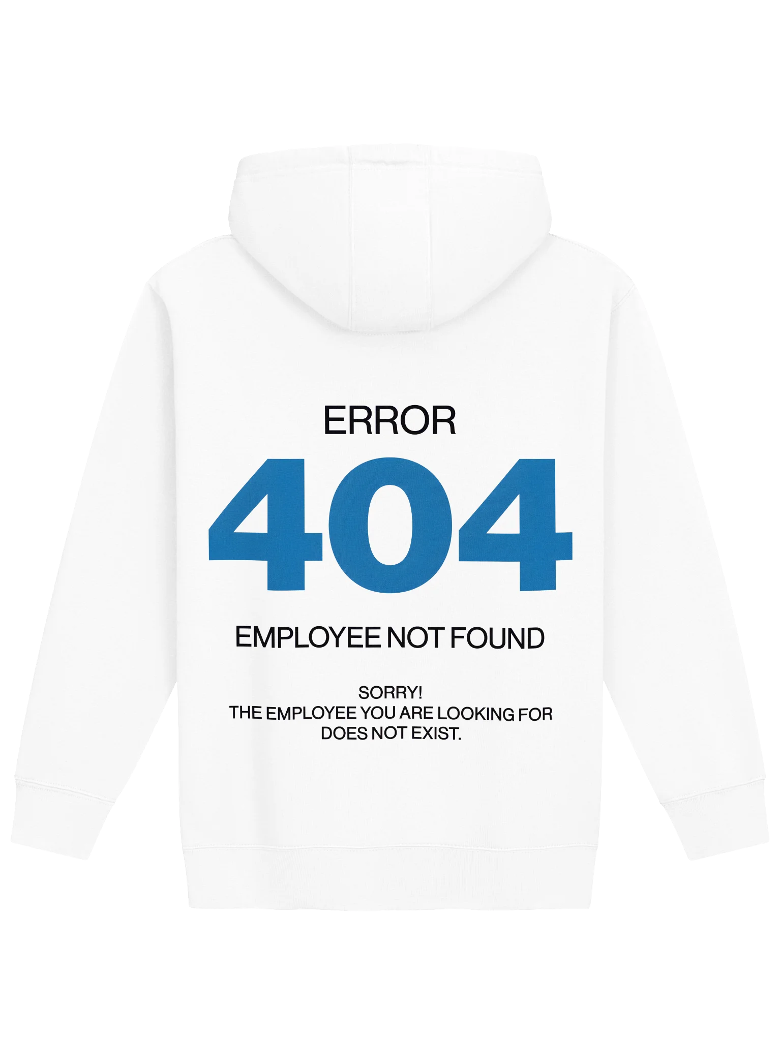 Error 404 Hoodie White product image (1)