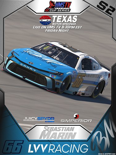 Back to Oval racing as next up is Texas!🔥

Watch it live at @hutchinsonmotorsportstv at 8:30 PM EST

Paints by: Bubba Meyers ...