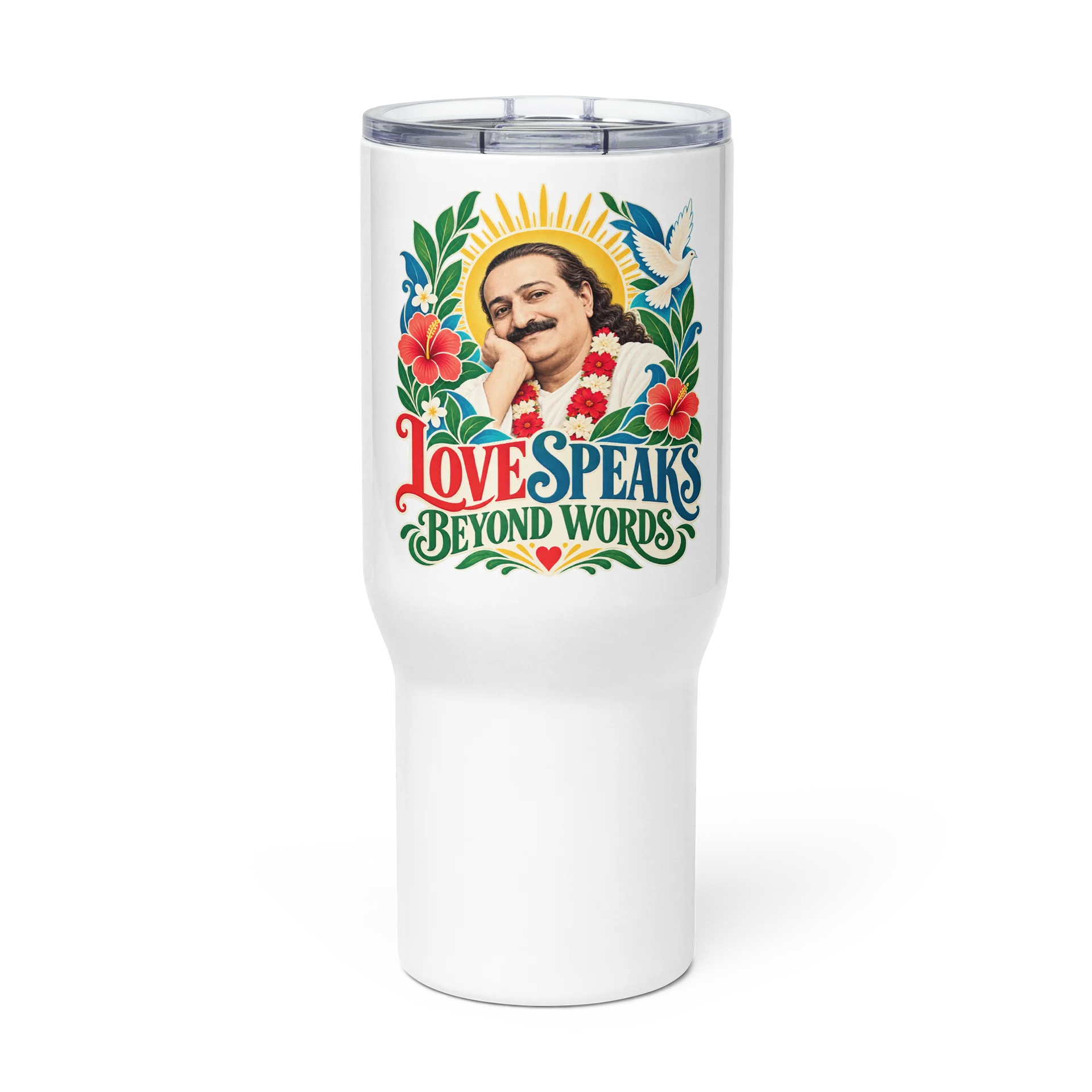Love Speaks Beyond Words Travel Tumbler product image (3)