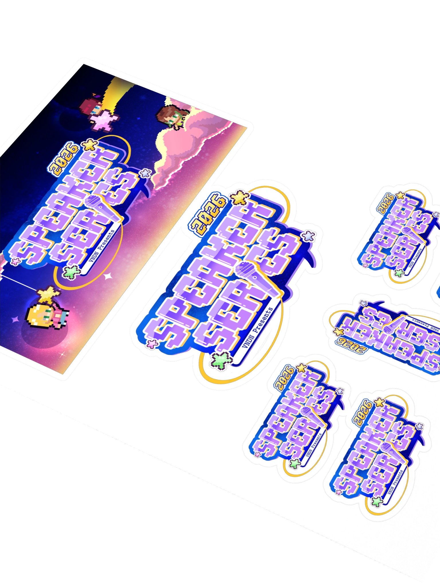 Speaker Series 2026 Sticker Set - Logo product image (2)
