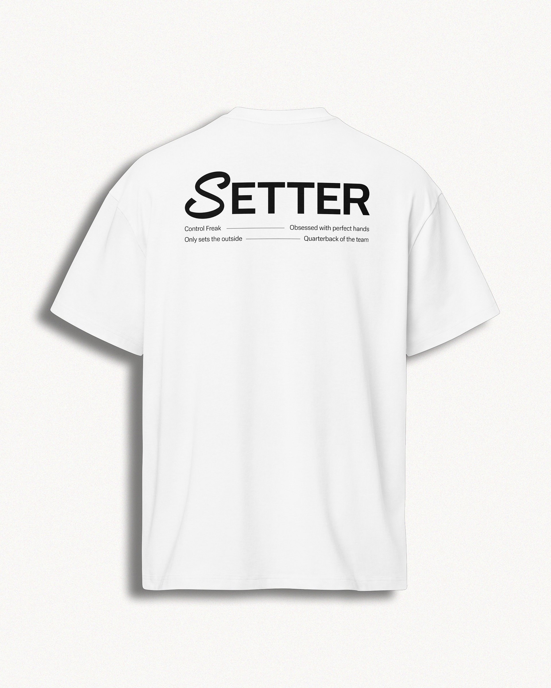 Setter Oversize Tee — White product image (2)