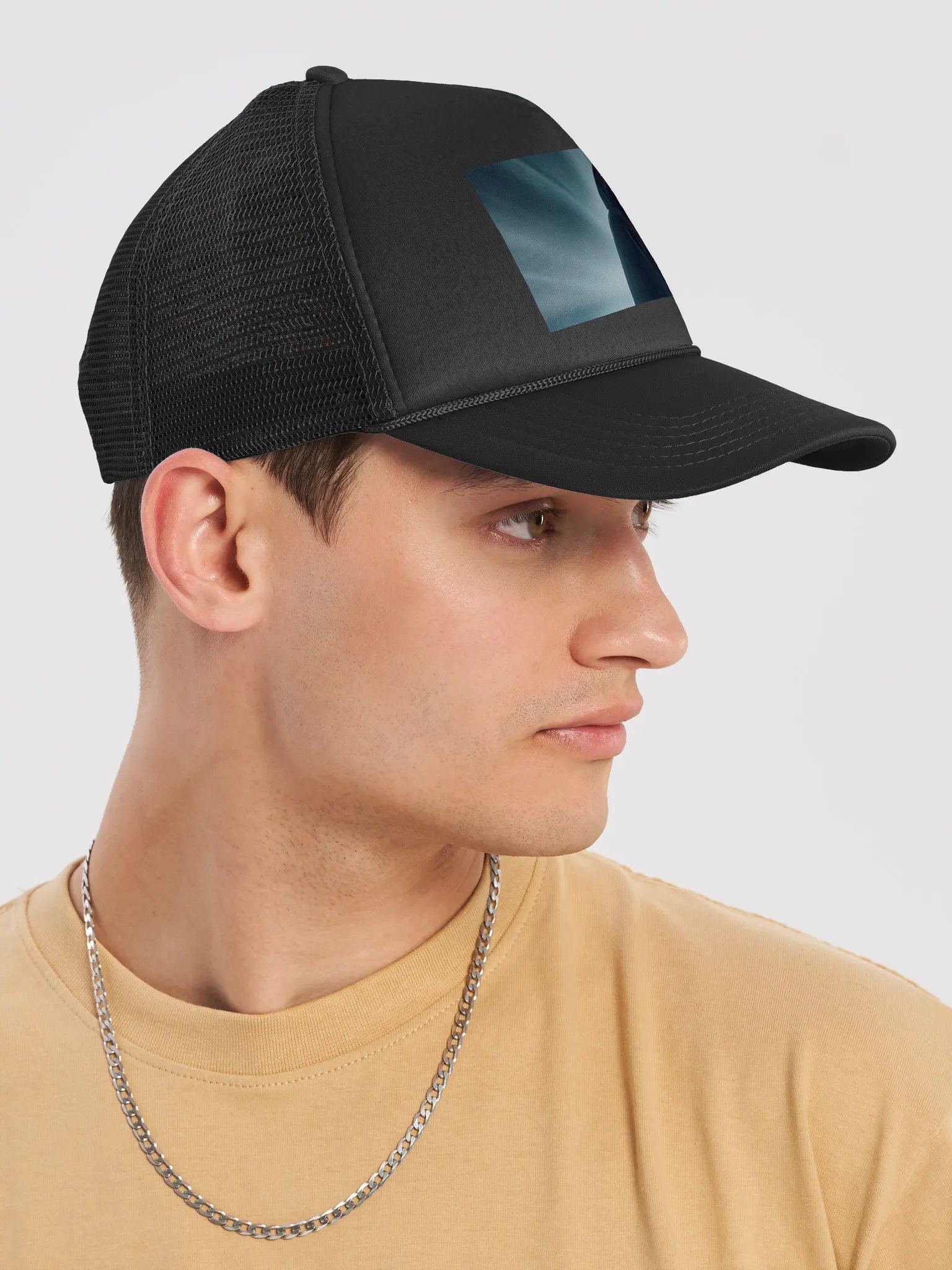 Scream Mask Trucker Hat product image (6)