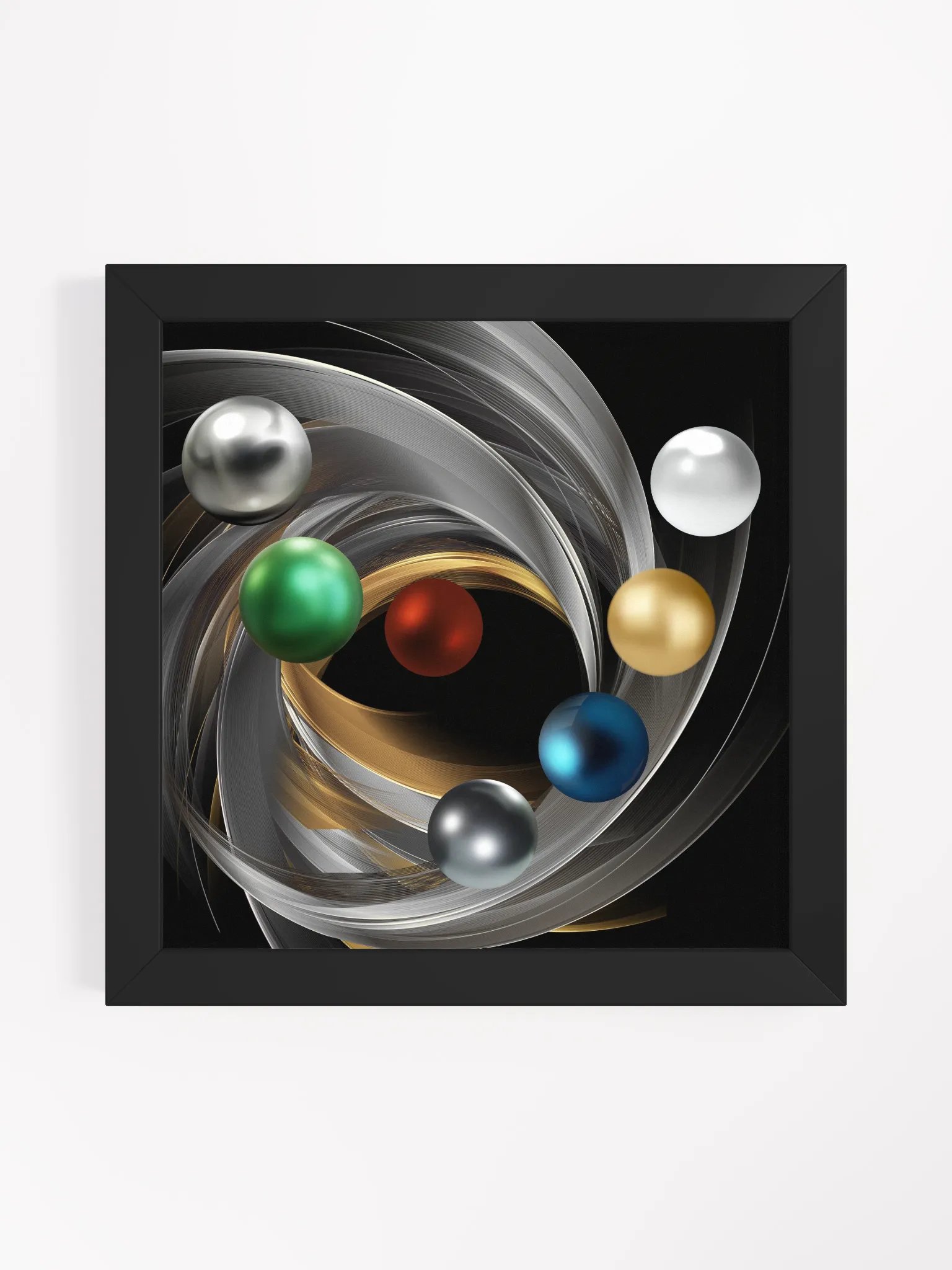 Vivid Vortex Framed Poster product image (4)