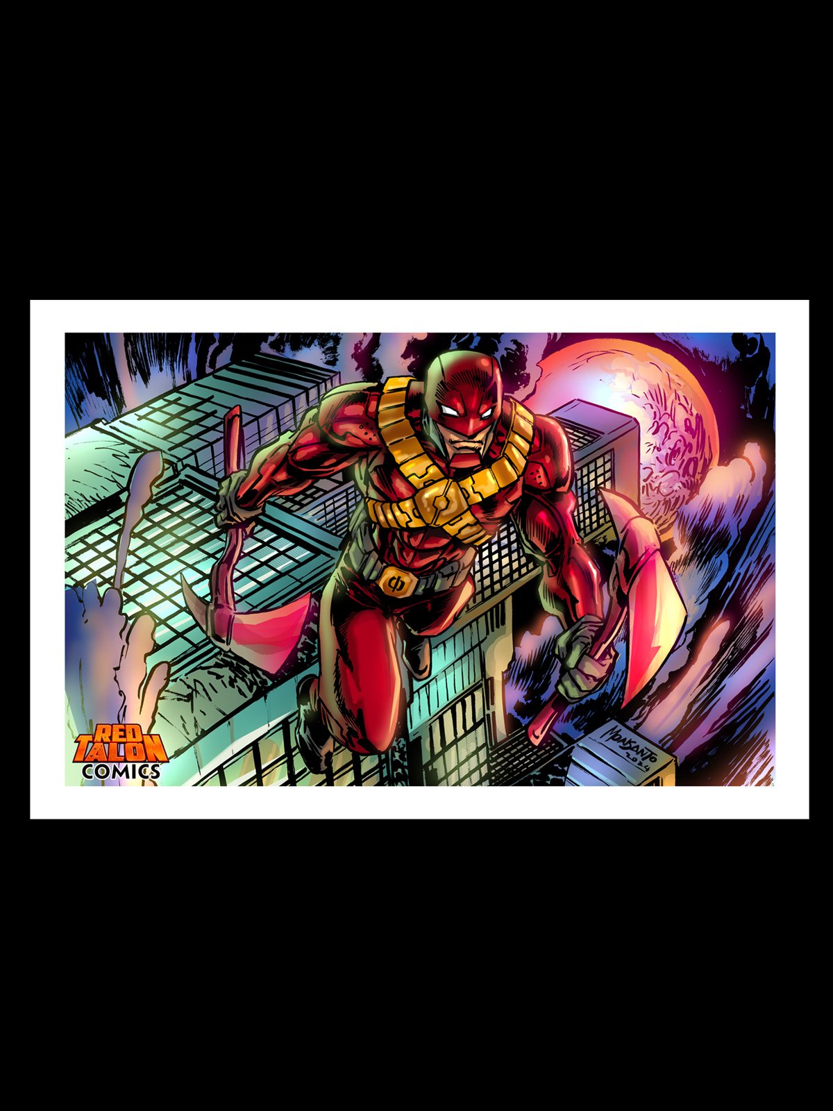 Red Talon: Twin Blades Wall Poster - 12" x 18" product image (1)
