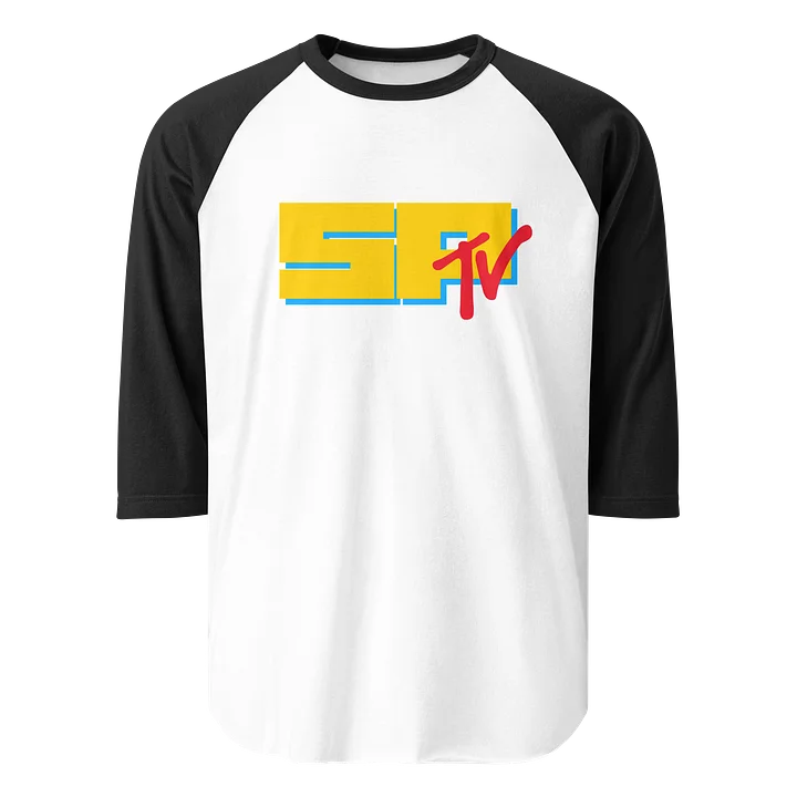 SP TV Graphic Raglan Tee - select sleeve color product image (1)