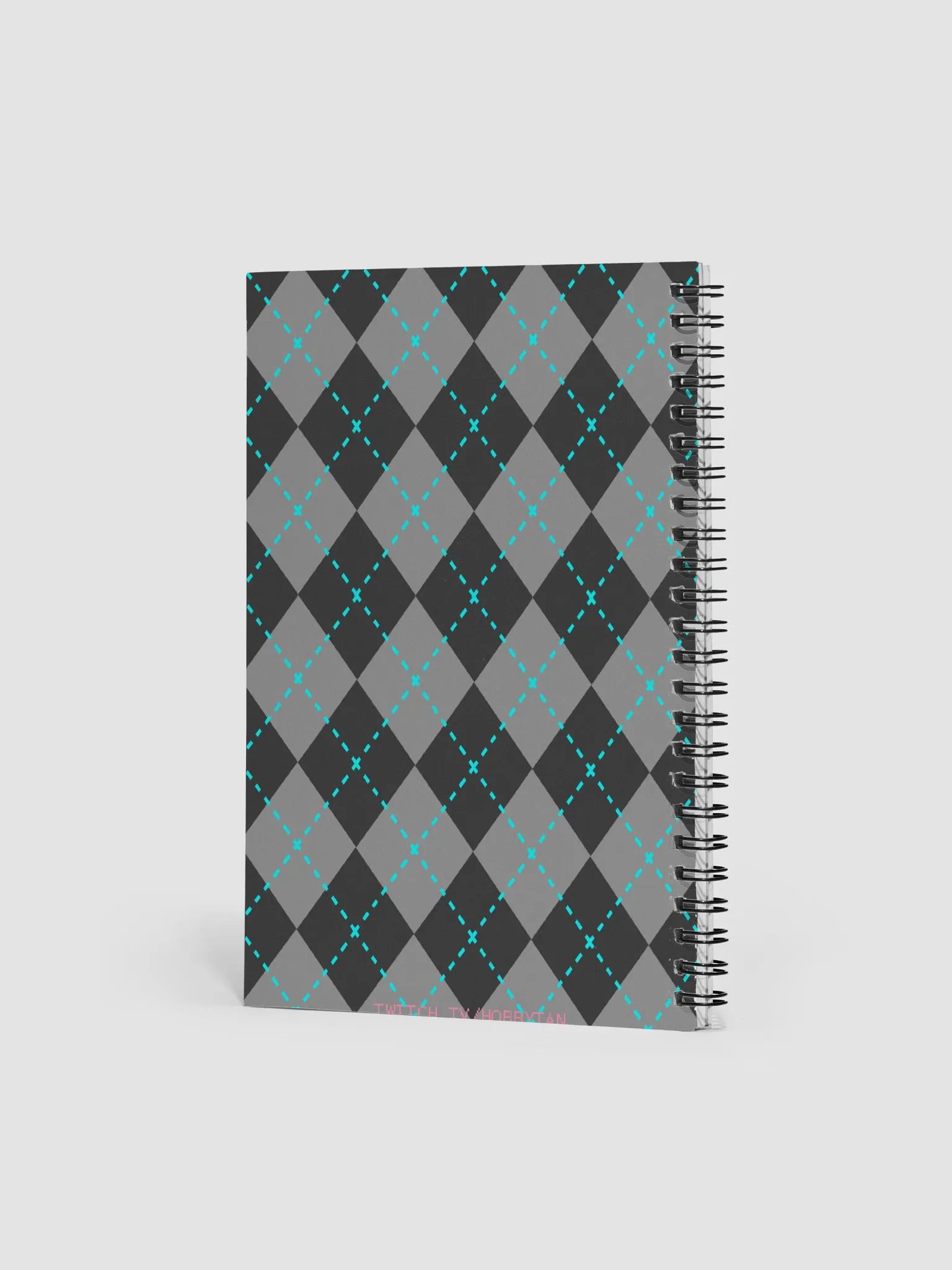 Mascot Pantone Argyle Spiral Bound Notebook product image (2)