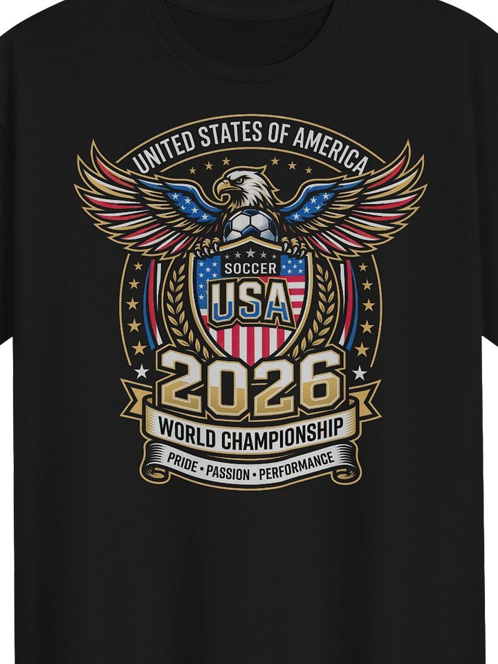 USA Championship Eagle World Cup 2026 Graphic Tee product image (2)
