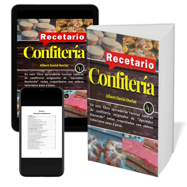 Libro Recetario de Confitería Casera product image (1)