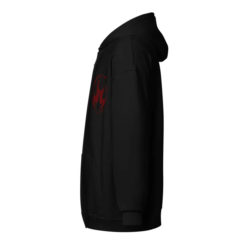 Flames Icon Zip Hoodie product image (9)