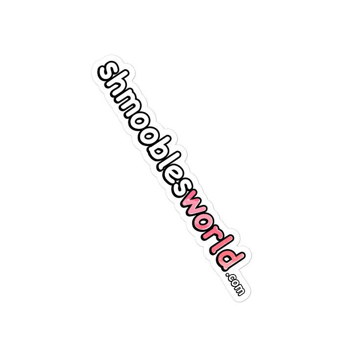 Shmooblesworld Decal Sticker product image (1)