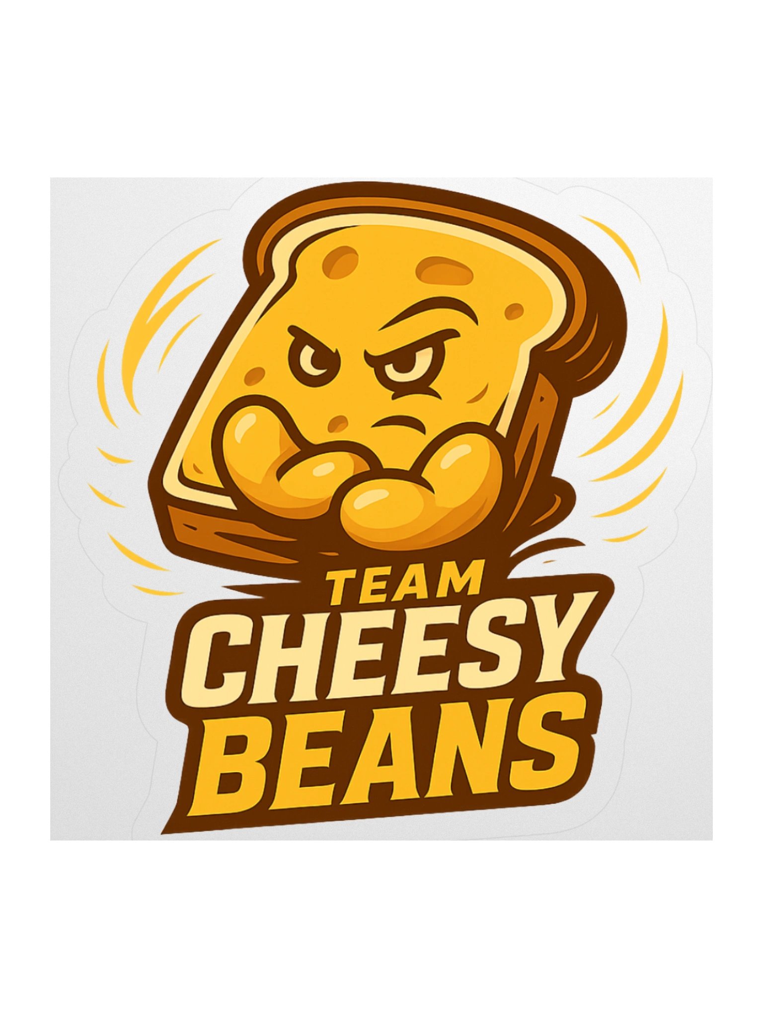 Cheesy Bean Sticker
