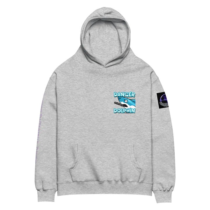 Danger Dolphin Unisex Oversized Hoodie product image (22)