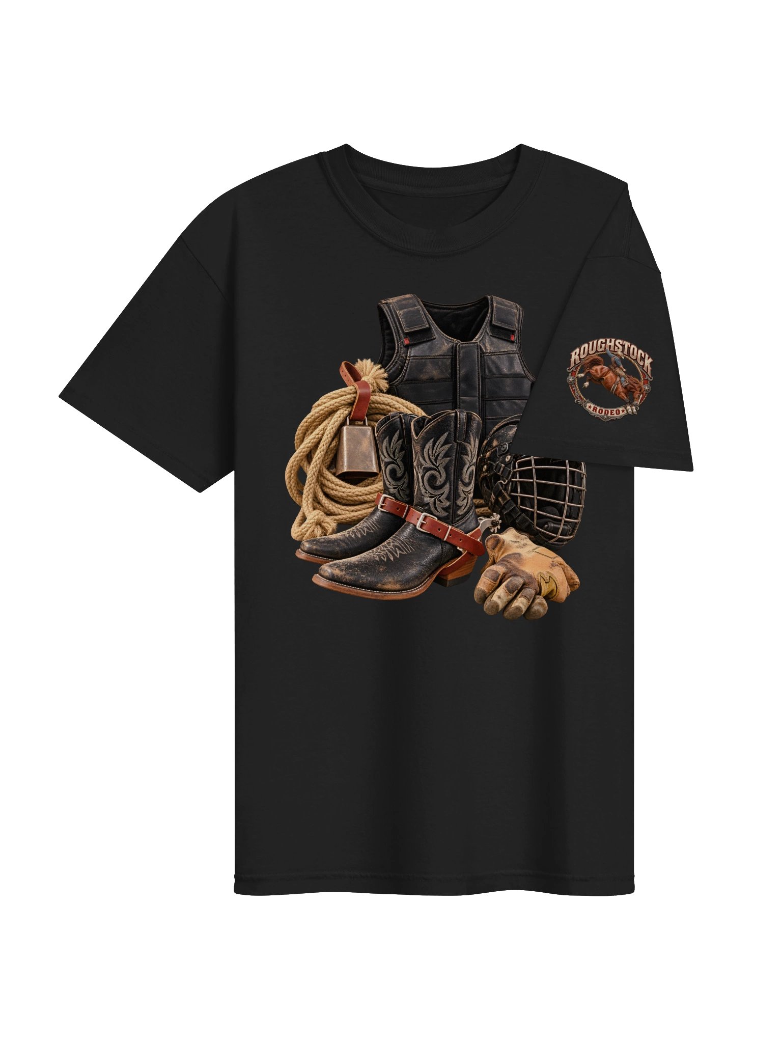 Bull Riding Gear Up & Gate Ready T-Shirt | ROUGHSTOCK RODEO™ product image (6)