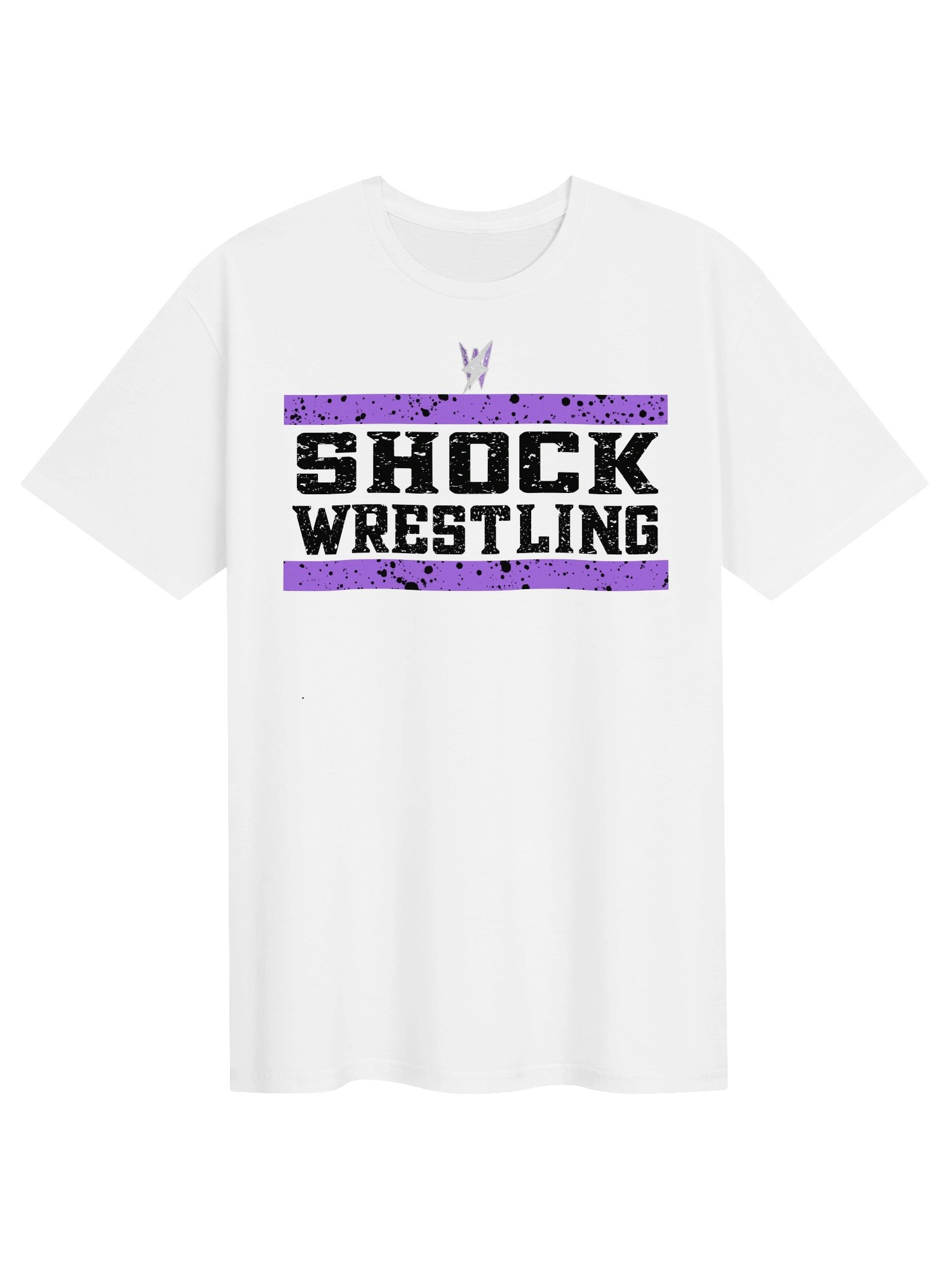 SW Purple Bars White Shirt product image (1)