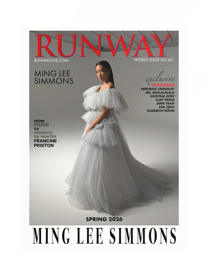 Runway Magazine Spring 2026 Poster – Ming Lee Simmons product image (2)