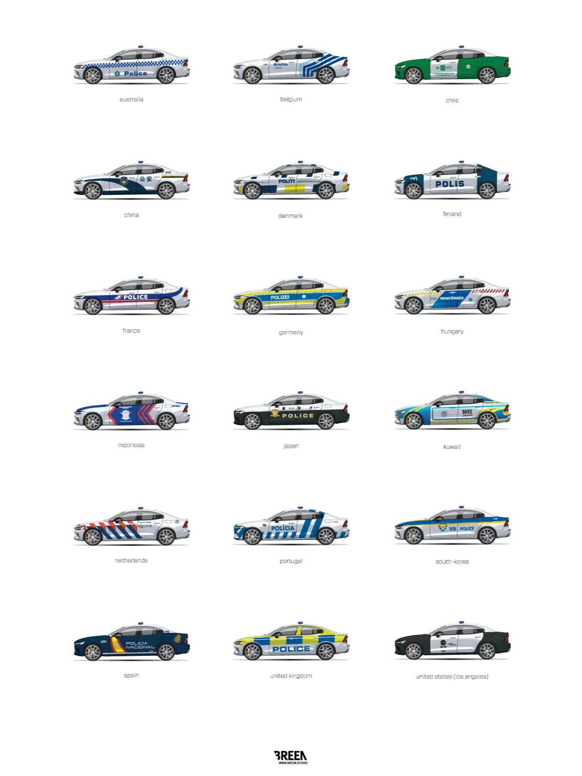 Police Cars of the World product image (1)