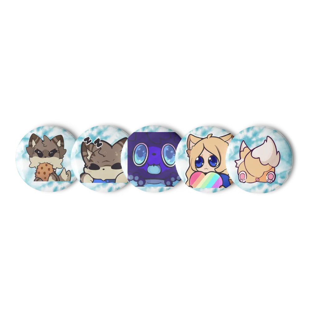 Emote Pins Buttons product image (5)