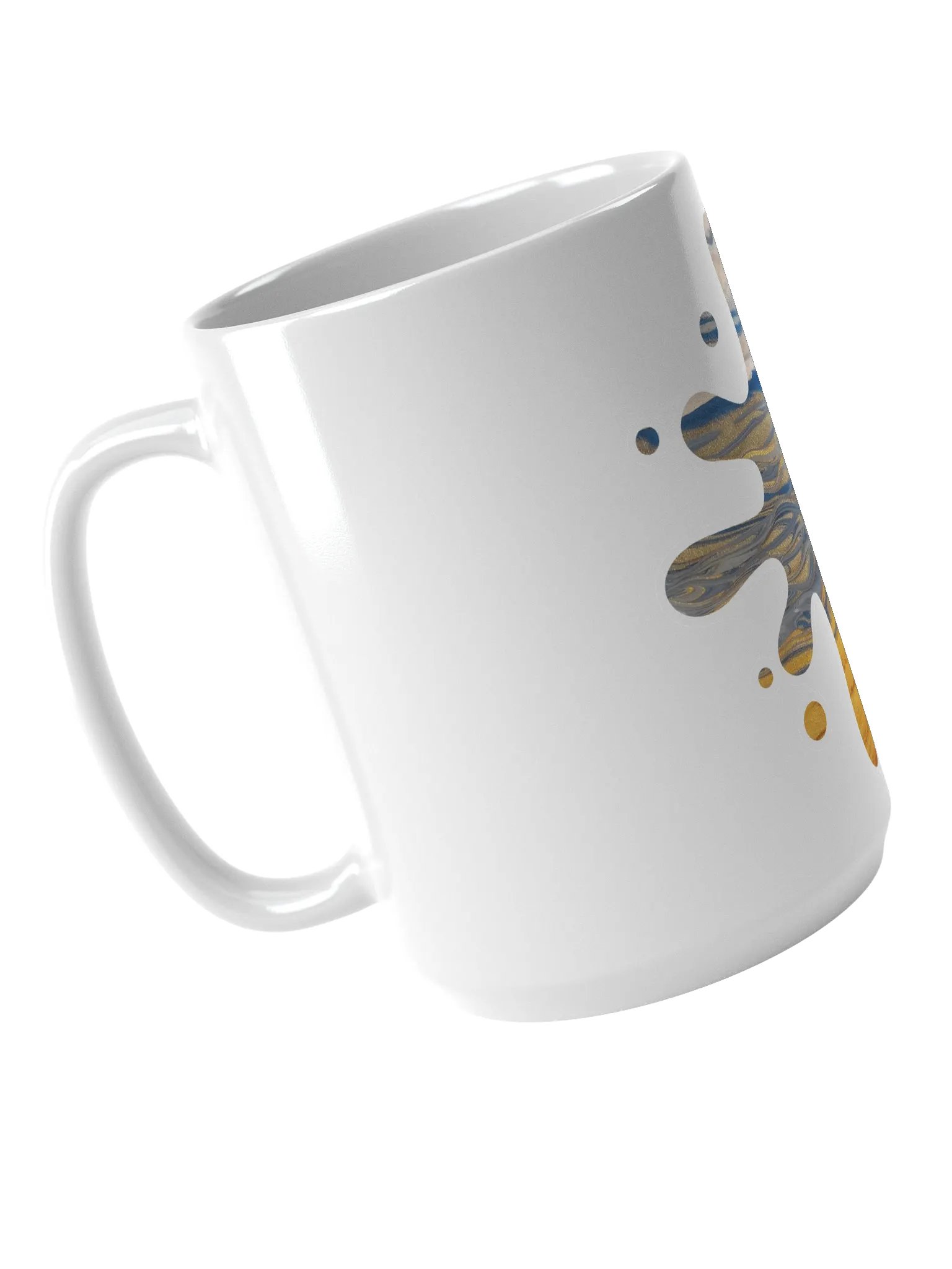 Acrylic Paint Beachy Splatter Mug product image (3)