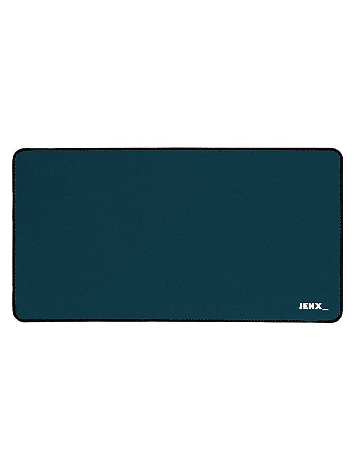 JENX_ Logo Teal Desk Mat product image (1)