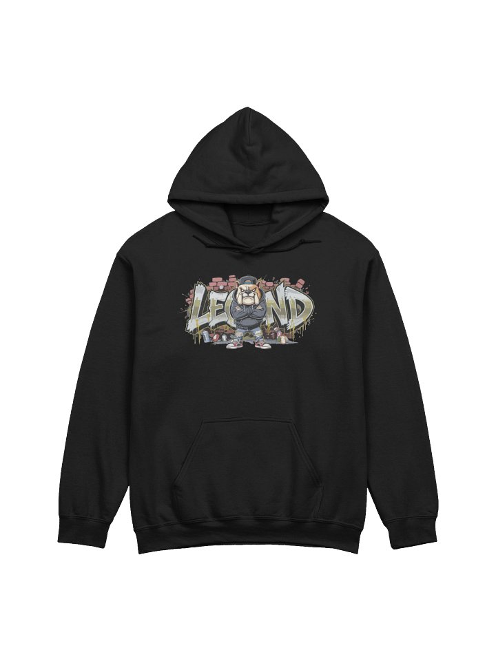 Legendary Bulldog Hoodie - Unisex Hoodie – Minimalist Printed Hoodie for Everyday Wear product image (1)