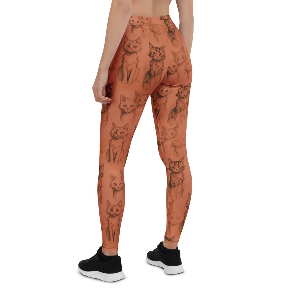 Sketchy Cat Leggings product image (4)