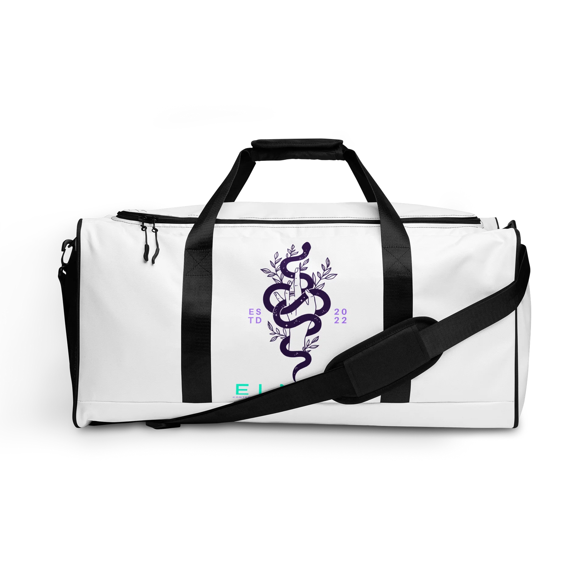 El Snek Logo Good Vibes Duffle Bag product image (1)