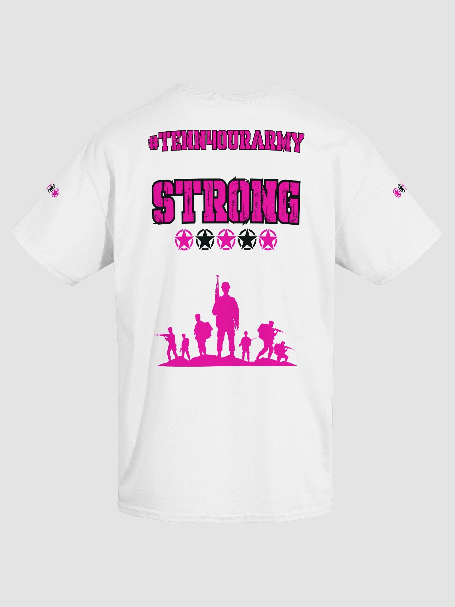 #TENN4OURARMY T-SHIRT - PINK CAMO product image (13)