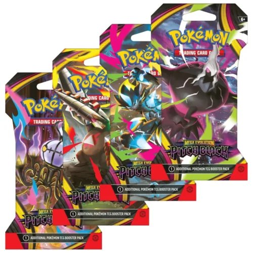 Pokémon TCG: Mega Evolution-Pitch Black Sleeved Booster Pack product image (1)
