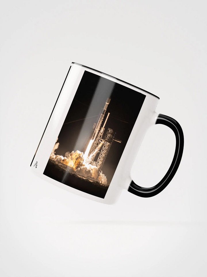 SpaceX Night Launch Glossy Ceramic Mug product image (4)