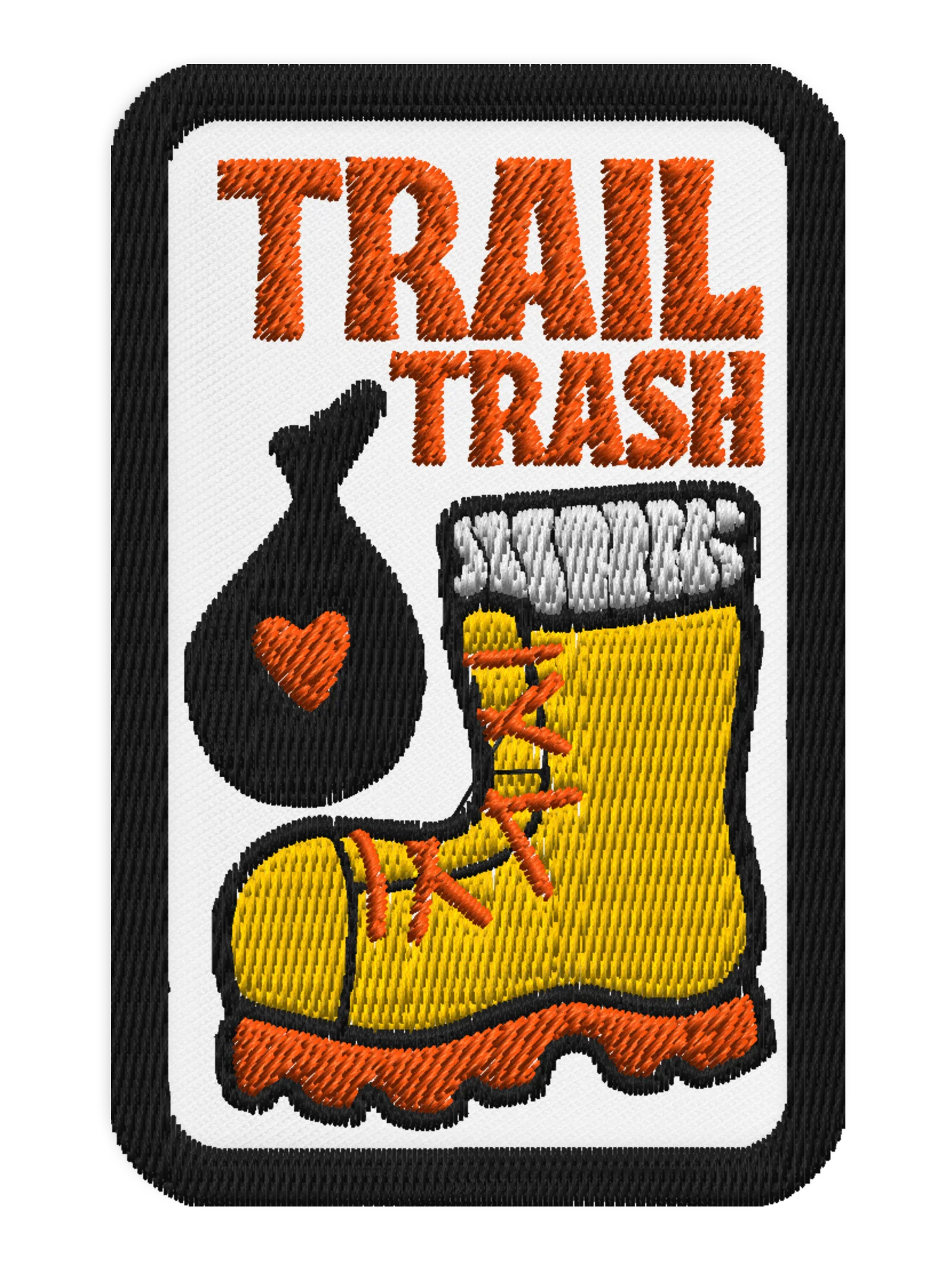 Trash Scouts GARBADGE: TRAIL TRASH - Embroidered Badge product image (1)