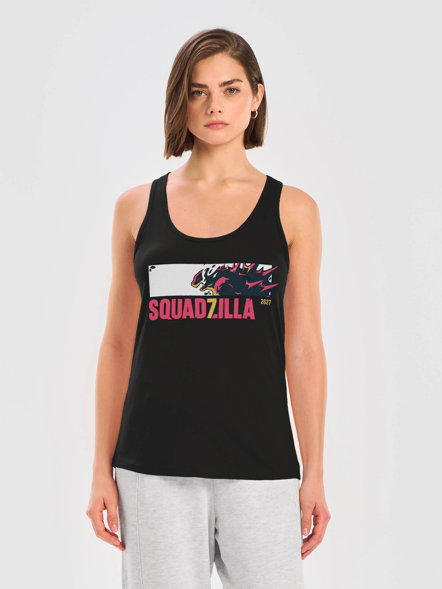 Squadzilla Public Version Dark Racerback product image (3)