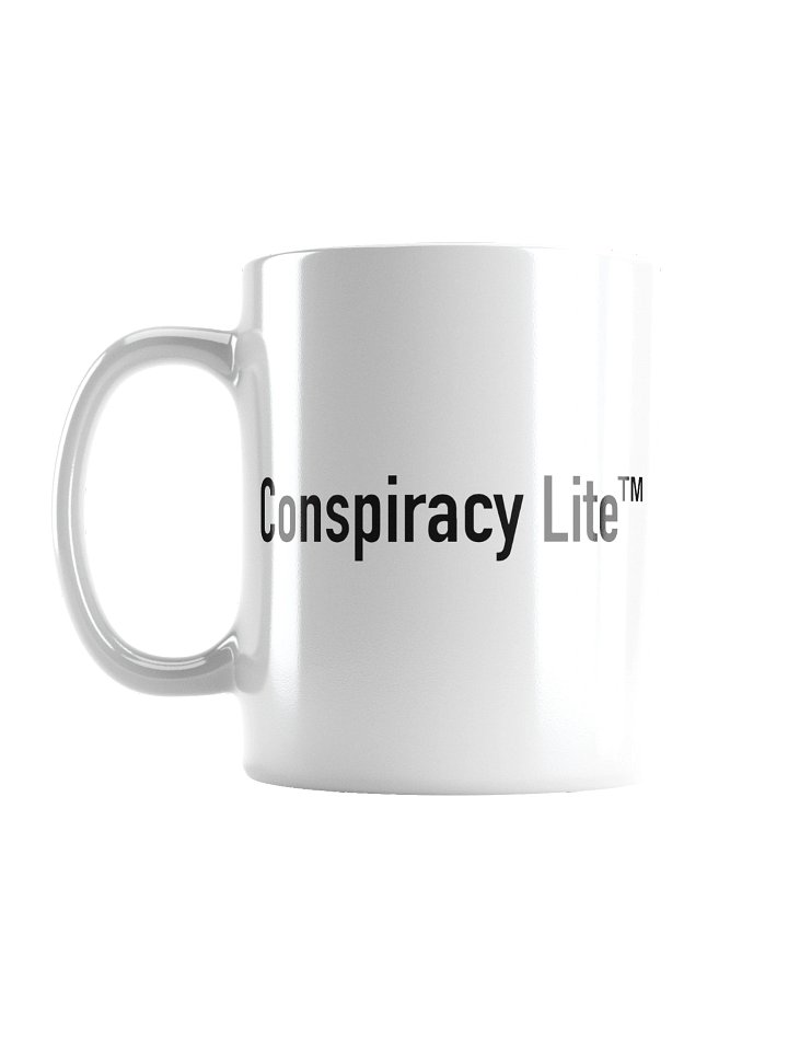 Conspiracy Ceramic Mug - Stylized (White) product image (1)