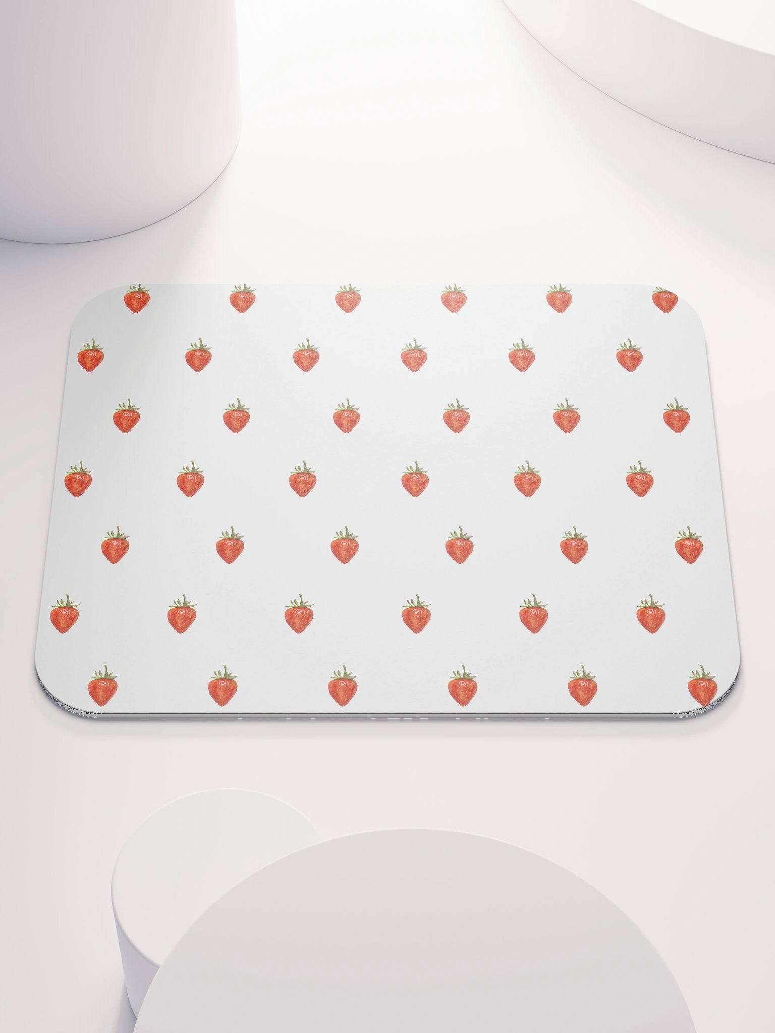 Never Again Strawberry Mouse Pad product image (1)