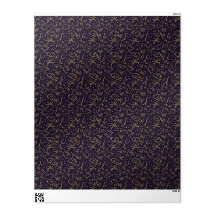 Dungeon Master Wrapping Paper (Subtle) product image (1)