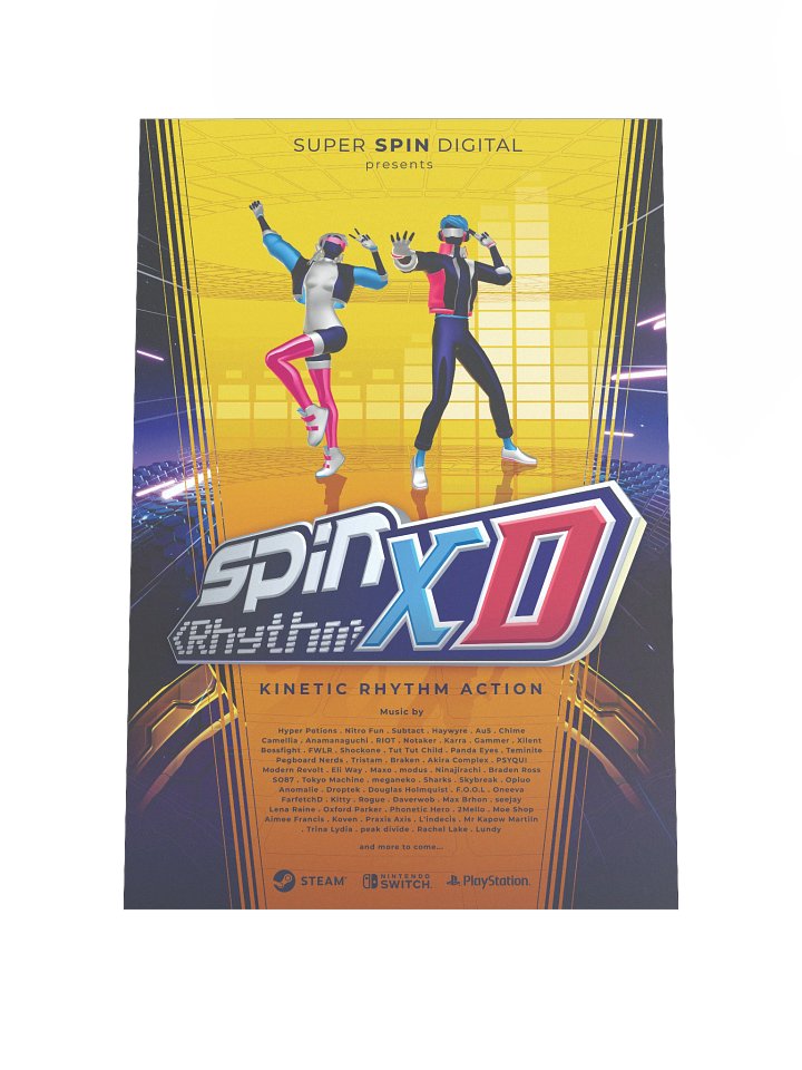 Spin Rhythm XD Movie-Style Matte Poster product image (1)