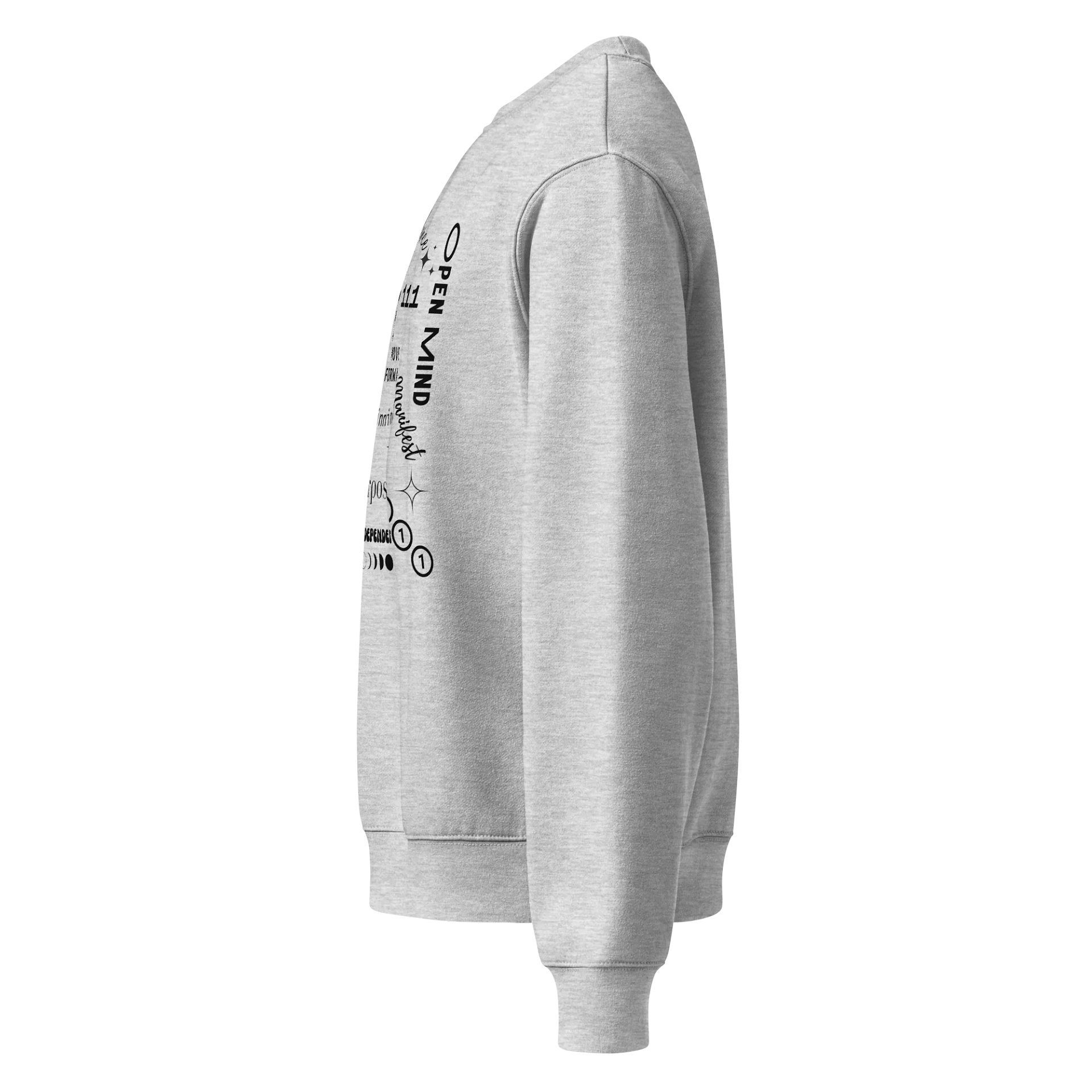 111 Angel Number Oversized Sweatshirt product image (12)