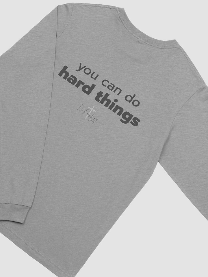 Hard Things Front Logo Bright Long Sleeve Tee product image (2)