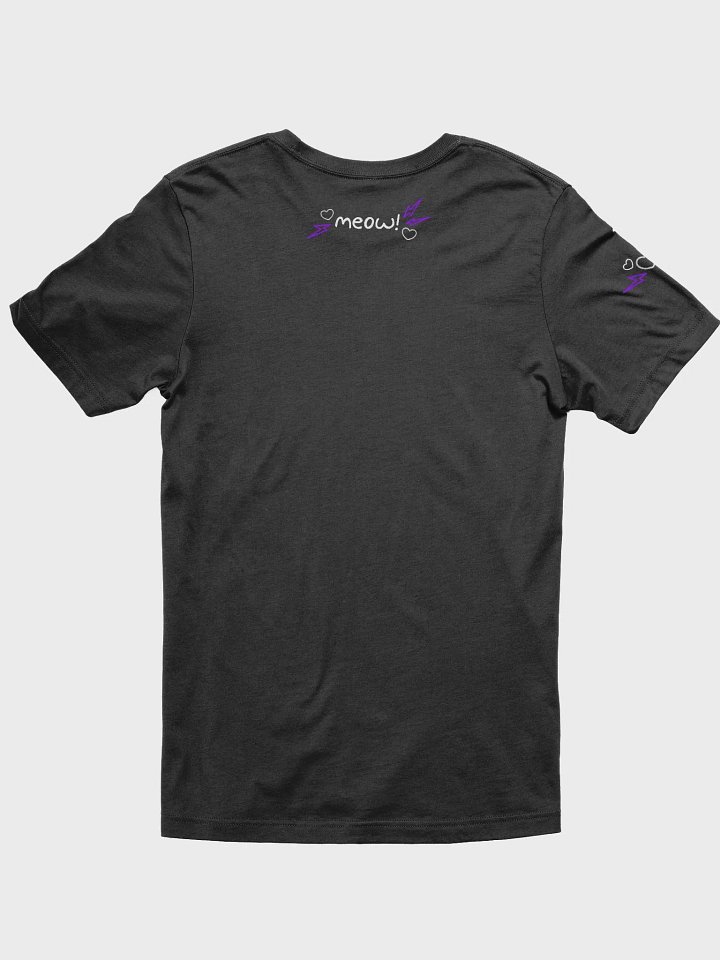 Lovely Digital Meow // T-Shirt - Purple - Dark Mode product image (2)