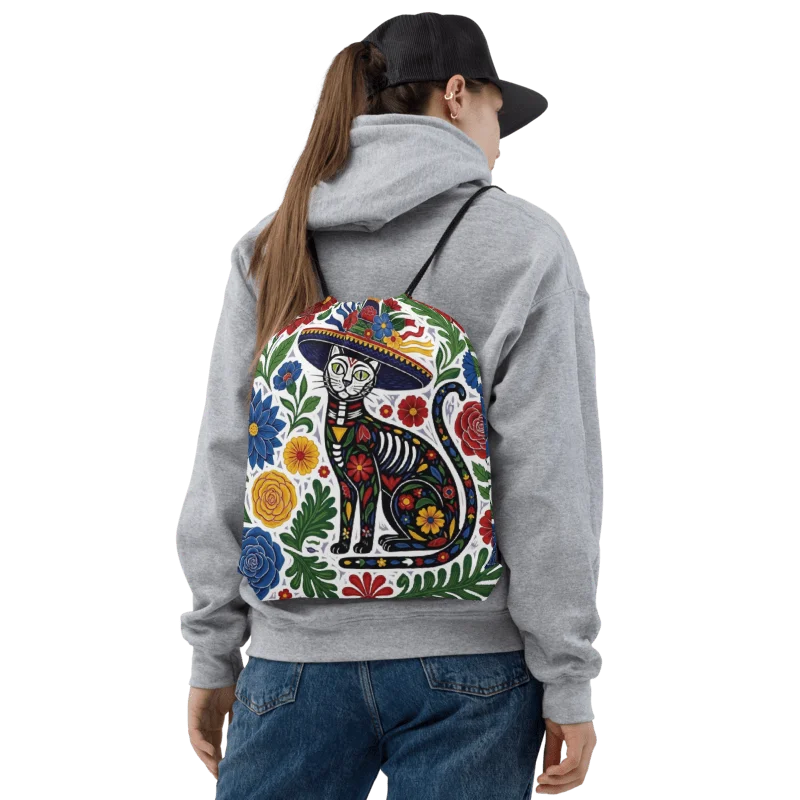 Cat Catrina Drawstring Bag product image (1)